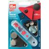 20mm Anorak Press Fastener & Tool | Design Flat Black | Prym