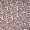 Floral Ditsy Fabric | Grey Fuchsia