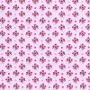 Cotton Print Fabric | Floral Bouquet Candy Pink