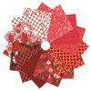 Robert Kaufman Fabric | Holiday Flourish - Festive Finery - Fat Quarter Pack 2140-15