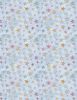 Sweet World Fabric | Stars Light Blue