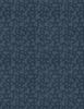 Enchantment Fabric | Leaf Ditzy Dark Blue