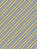 Alpha-Bots Fabric | Diagonal Stripe Multi