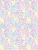 Diamond Dots Fabric | White/Multi