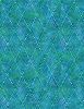 Diamond Dots Fabric | Aqua Marine