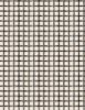 Proud Rooster Fabric | Plaid Ivory/black