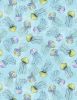 Paradise Bay Fabric | Jellyfish Toss Light Blue