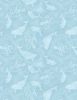 Paradise Bay Fabric | Sea Silhouettes Light Blue