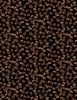 Coffee Always Fabric | Coffee Beans Black