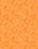 Circle Burst Fabric | Orange