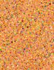 Glass Beads Fabric | Orange