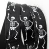 Skeletons Halloween Grosgrain Ribbon | 16mm x 5m Roll