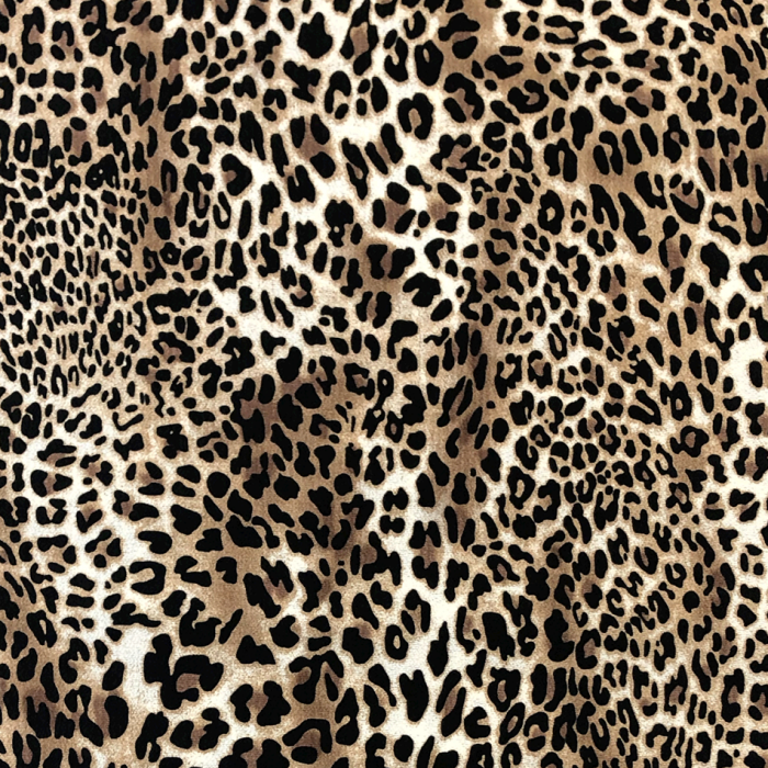 Leopard chiffon shop fabric