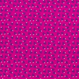 Cotton Print Fabric | Vibrant Burst Magenta