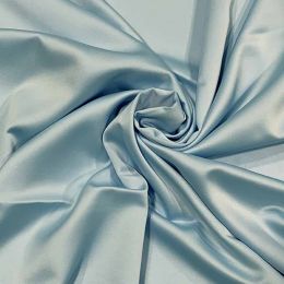 Micro Satin Fabric | Sky