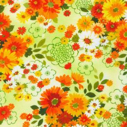 Robert Kaufman Fabric | Flowerhouse: Cascading Flowers - 21864-7