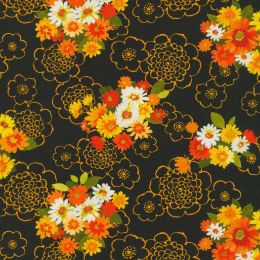 Robert Kaufman Fabric | Flowerhouse: Cascading Flowers - 21865-2