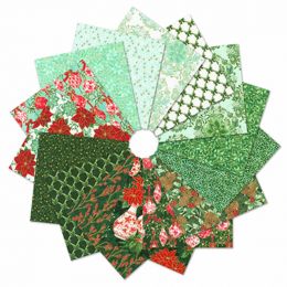 Robert Kaufman Fabric | Holiday Flourish - Festive Finery - Fat Quarter Pack 2144-15