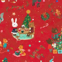 Robert Kaufman Fabric | Jingle Pals 22597-99