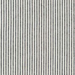 Robert Kaufman Fabric | Essex Yarn Dyed Wovens Fine Stripe Black