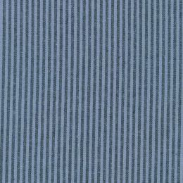 Robert Kaufman Fabric | Essex Yarn Dyed Wovens Fine Stripe Denim