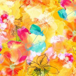 Robert Kaufman Fabric | Artful Blooms 22687-131