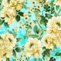 Robert Kaufman Fabric | Decadent Garden 22540-70