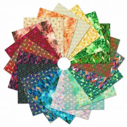 Robert Kaufman Fabric | Golden Vibes Charm Pack