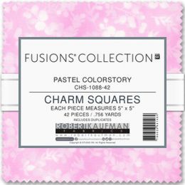 Robert Kaufman Fabric | Fusions Charm Pack