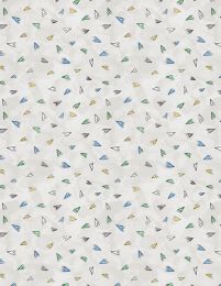 Sweet World Fabric | Hearts Grey