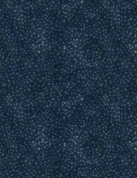 Autumn Sun Fabric | Dot Texture Navy