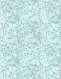 Sew Be It Fabric | Pins Blue