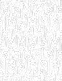 Diamond Dots Fabric | White On White