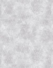 Diamond Dots Fabric | Silver