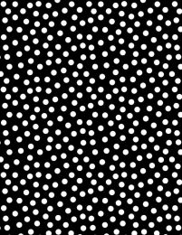 On The Dot Fabric | Black