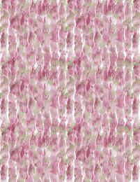 Among The Branches Fabric | Paint Texture White/Pink