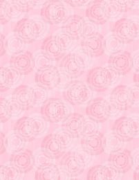 Circle Burst Fabric | Pink