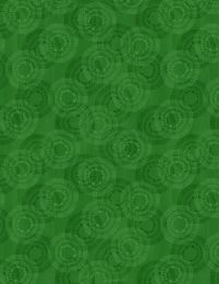 Circle Burst Fabric | Green