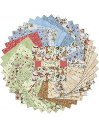 10" Squares Fabric Pack | Gnome & Garden