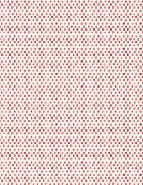 At The Helm Fabric | Ikat Dot Red