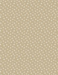 Lockwood Manor Fabric | Tiny Floral Tan