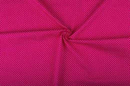 Stitch It, Cotton Print Fabric | Small Dot Fuchsia