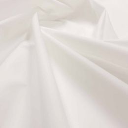 Lightweight Water Resistant Fabric | White