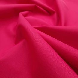 PU Coated Water-Repellent Polyester Fabric Heavy | Cerise