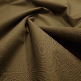 PU Coated Water-Repellent Polyester Fabric Heavy | Khaki