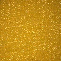 Stitch It Classic Cotton Fabric | Dots Ochre