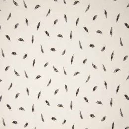 Stitch It Classic Cotton Fabric | Feathers Ecru