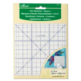 Hot Hemmer Measuring Guide - Square - Imperial | Clover