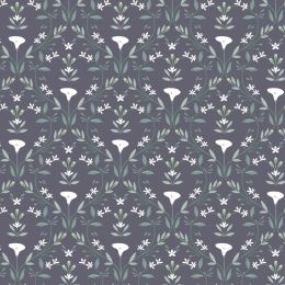 Cassandra Connolly Water Garden Fabric | Serenity Charcoal