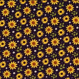 21w Needlecord Fabric | Sunflower Purple